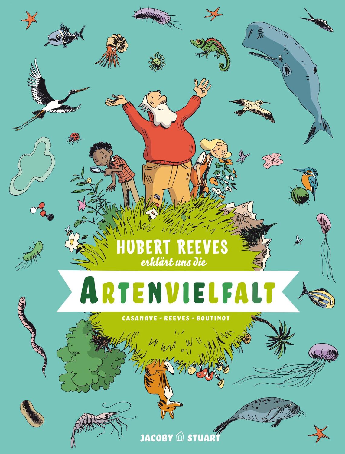 Cover: 9783964280367 | Hubert Reeves erklärt uns Die Artenvielfalt | Reeves | Buch | 64 S.