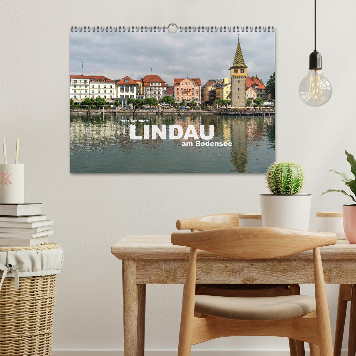 Bild: 9783435413966 | Lindau am Bodensee (Wandkalender 2025 DIN A3 quer), CALVENDO...