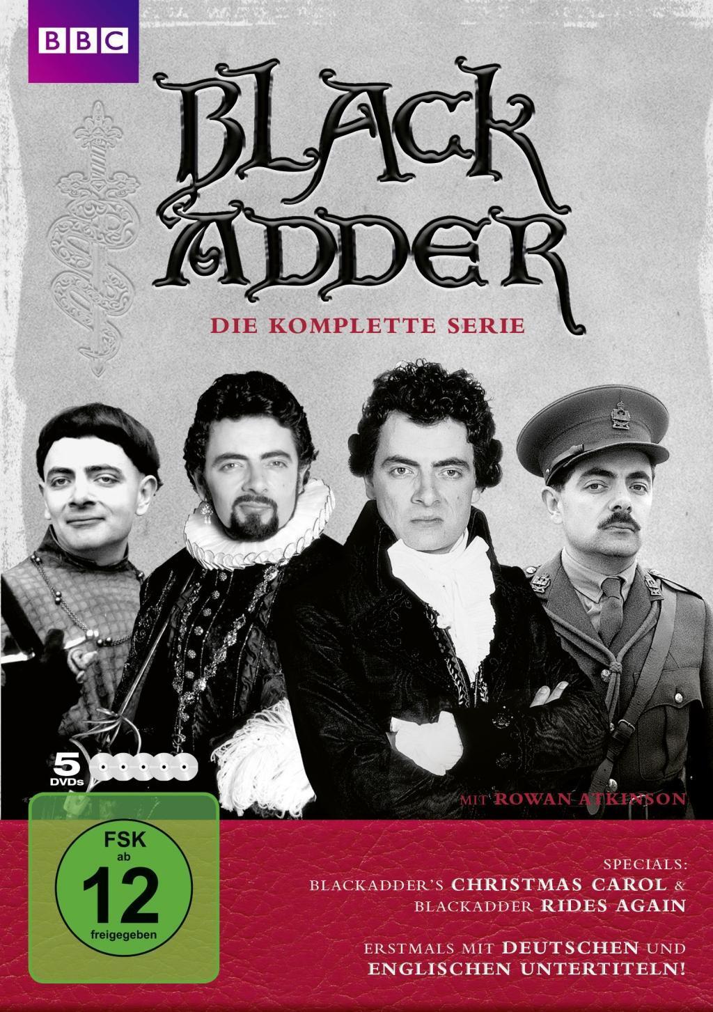 Cover: 889854633394 | Blackadder - Komplettbox | Die komplette BBC-Serie | DVD | 5 DVDs