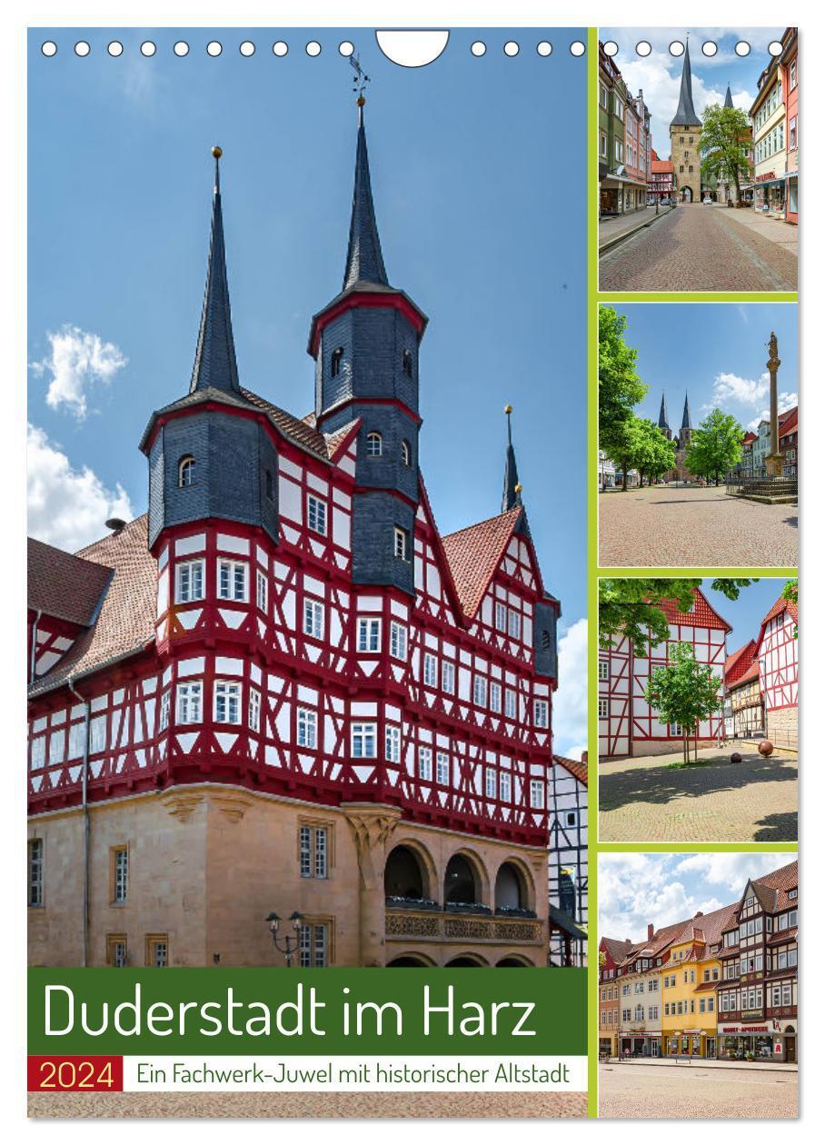 Cover: 9783675423626 | Duderstadt am Harz (Wandkalender 2024 DIN A4 hoch), CALVENDO...