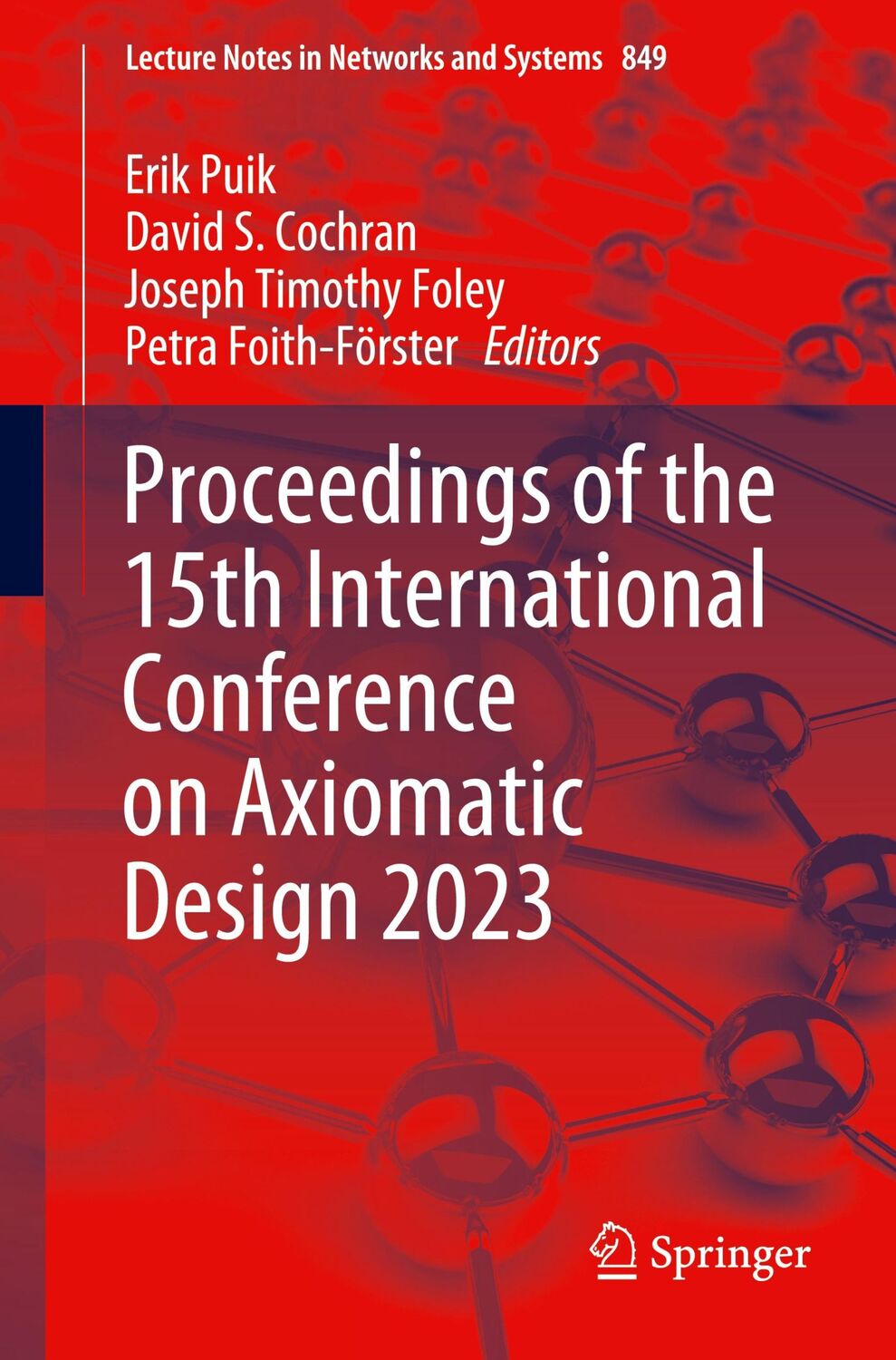 Cover: 9783031499197 | Proceedings of the 15th International Conference on Axiomatic...