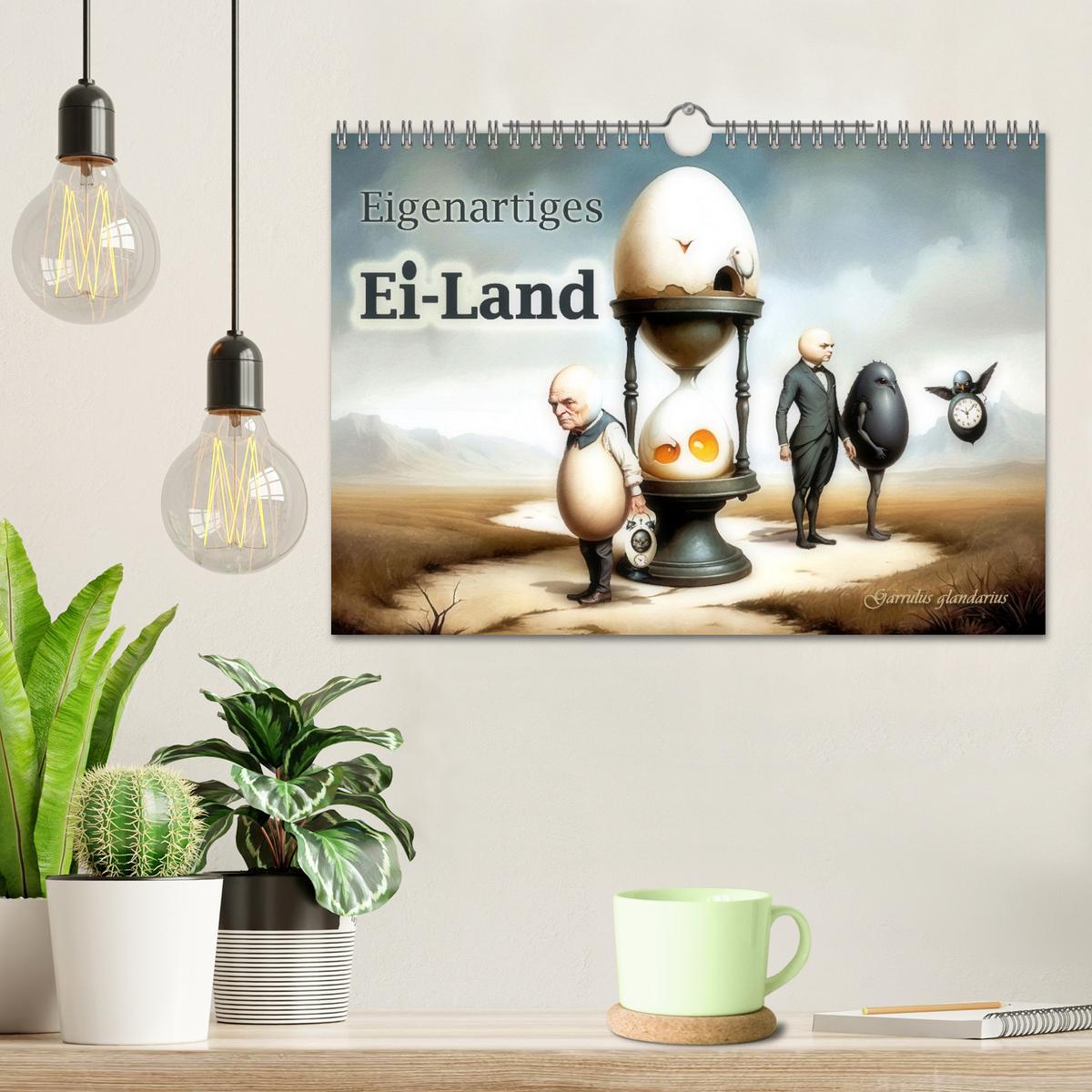 Bild: 9783457177761 | Eigenartiges Ei-Land (Wandkalender 2025 DIN A4 quer), CALVENDO...