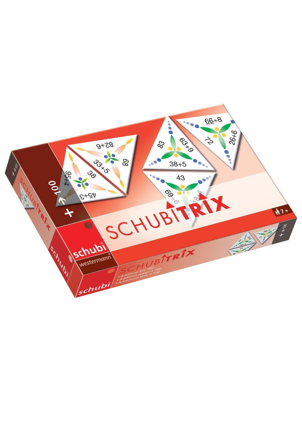 Cover: 9783898917216 | SCHUBITRIX Mathe Addition bis 100 | 1. und 2. Klasse | Spiel | Deutsch