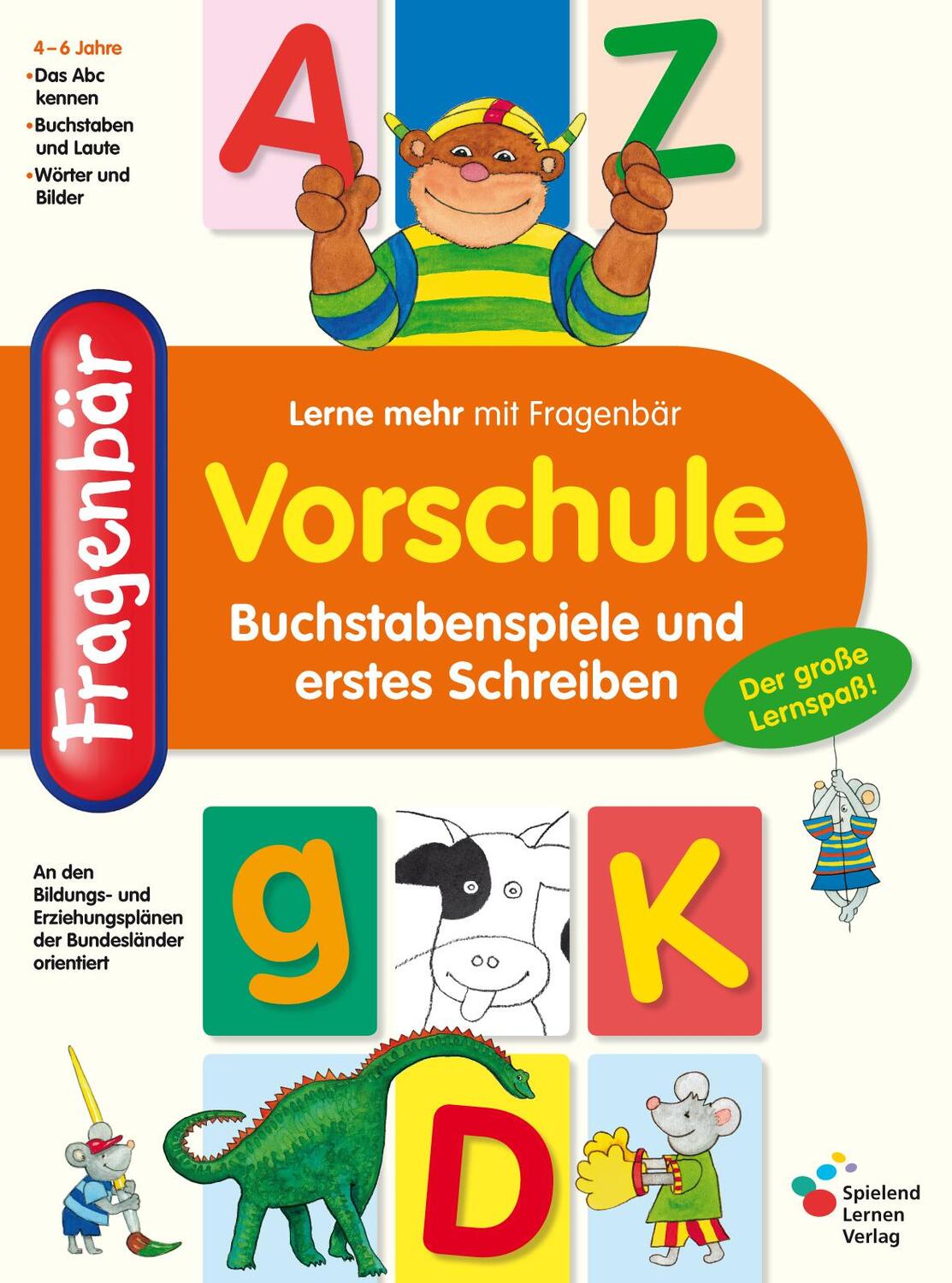 Cover: 9783940811103 | Vorschule. Buchstabenspiele und erstes Schreiben | Broschüre | Deutsch
