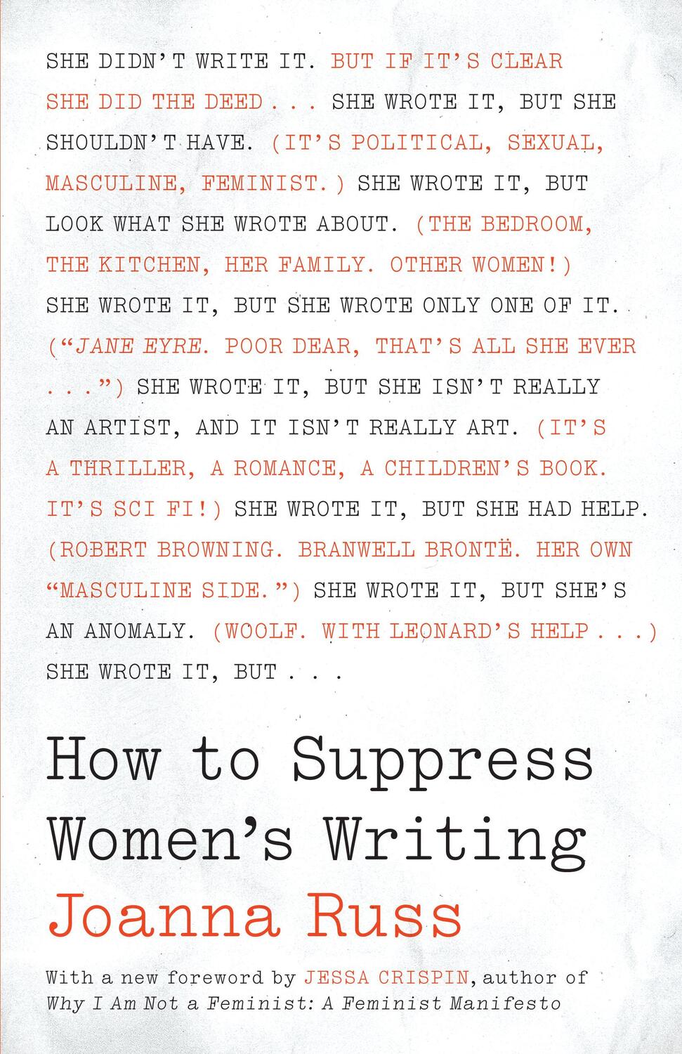 Cover: 9781477316252 | How to Suppress Women's Writing | Joanna Russ | Taschenbuch | Englisch