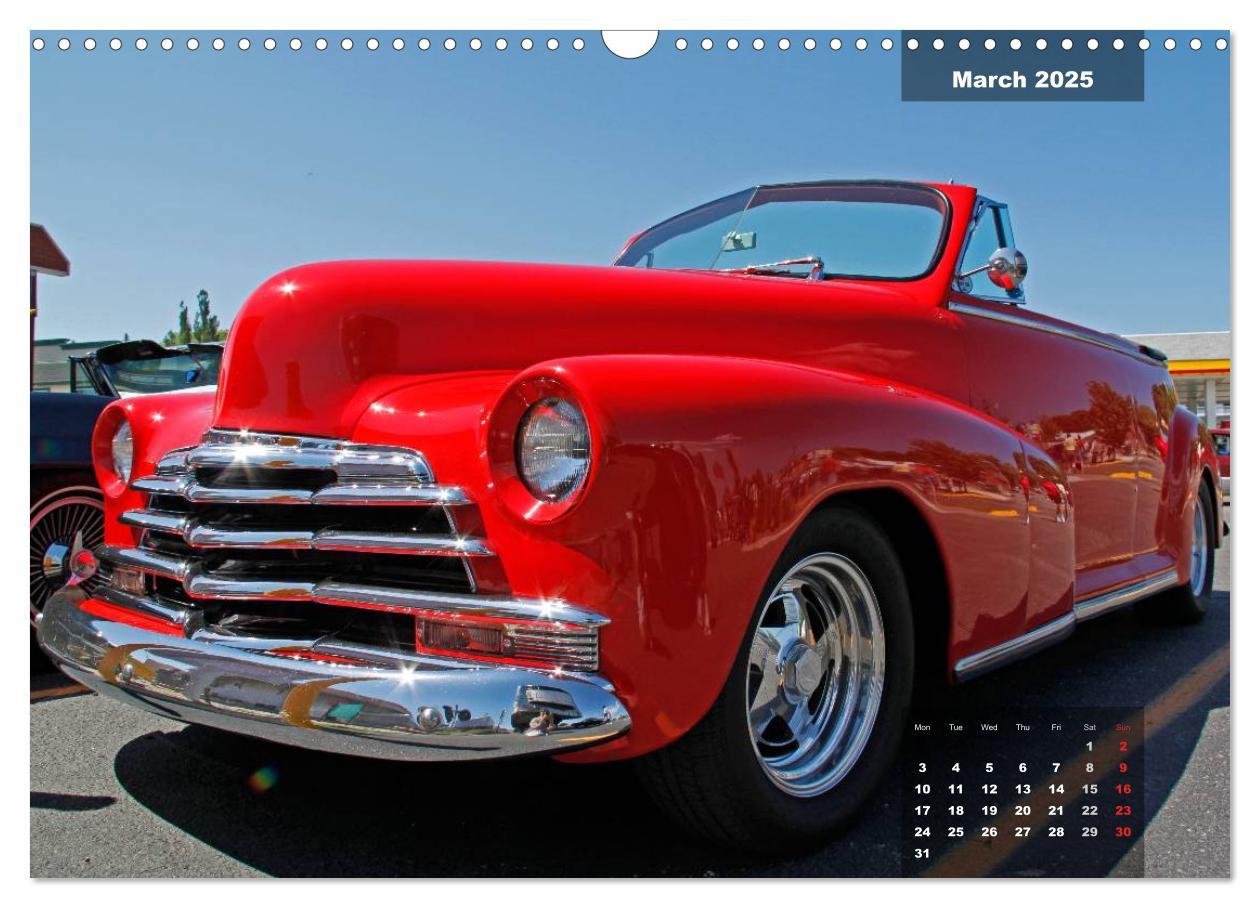 Bild: 9781325991105 | US Classic Cars (Wall Calendar 2025 DIN A3 landscape), CALVENDO 12...