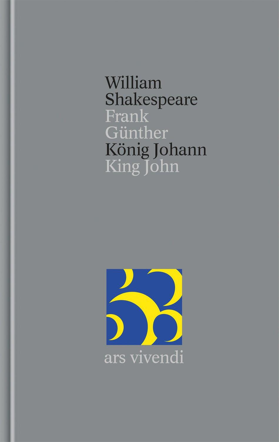 Cover: 9783897161894 | König Johann / King John [Zweisprachig] (Shakespeare Gesamtausgabe,...