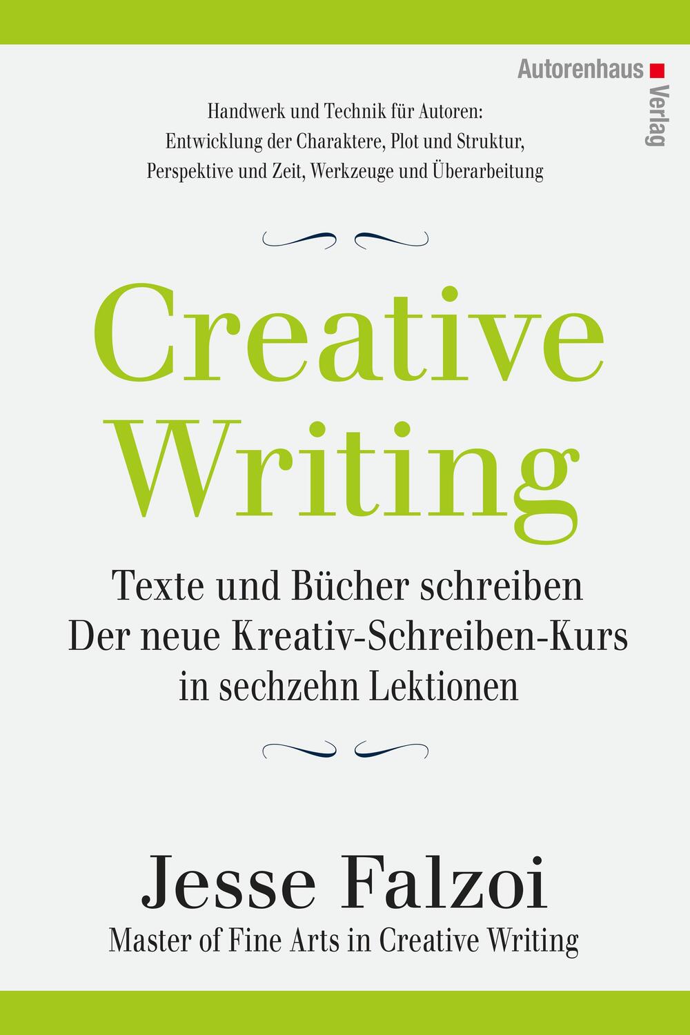 Cover: 9783866711419 | Creative Writing | Jesse Falzoi | Buch | 304 S. | Deutsch | 2017