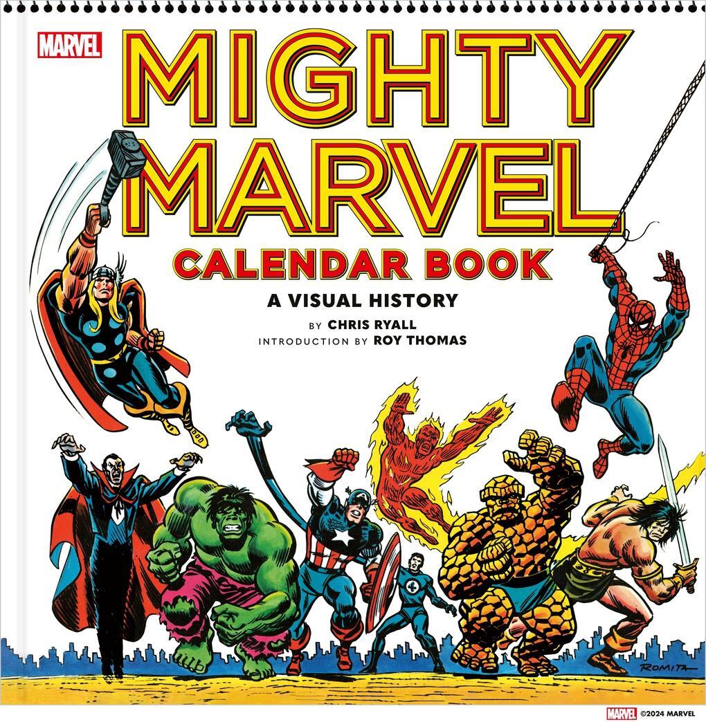 Cover: 9781419770470 | Mighty Marvel Calendar Book: A Visual History | Chris Ryall | Buch