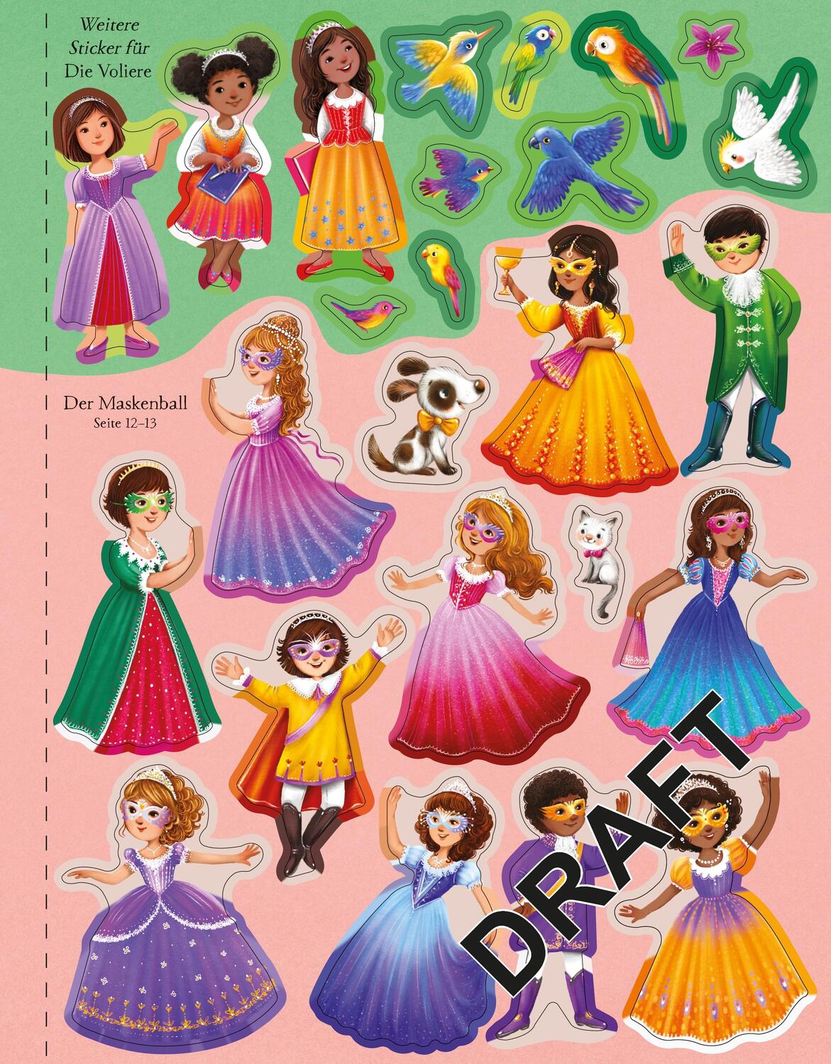 Bild: 9781035700394 | Mein funkelndes Stickerbuch: Prinzessinnen | Fiona Watt | Taschenbuch