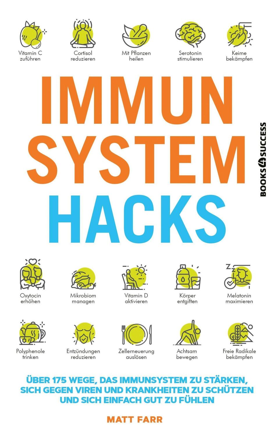 Cover: 9783864707490 | Immunsystem Hacks | Matt Farr | Taschenbuch | 256 S. | Deutsch | 2021