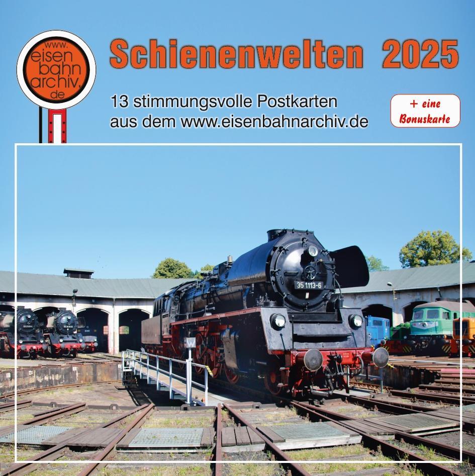 Cover: 9783965640337 | Kalender Schienenwelten 2025 | Bildverlag Böttger GbR | Kalender