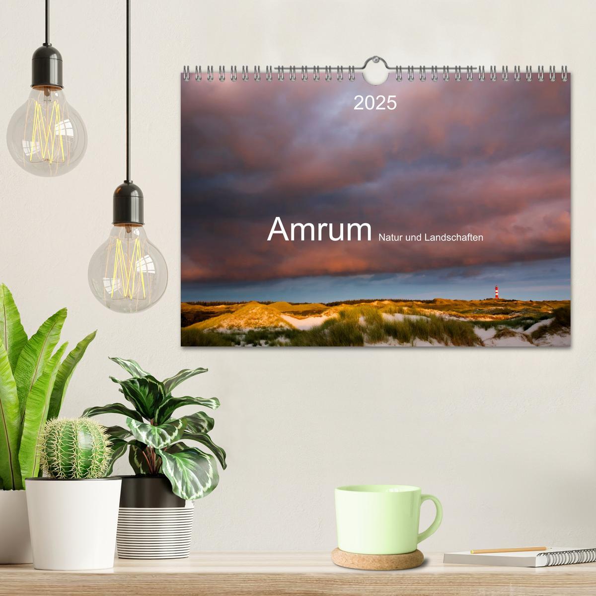 Bild: 9783435618842 | Amrum. Natur und Landschaften (Wandkalender 2025 DIN A4 quer),...