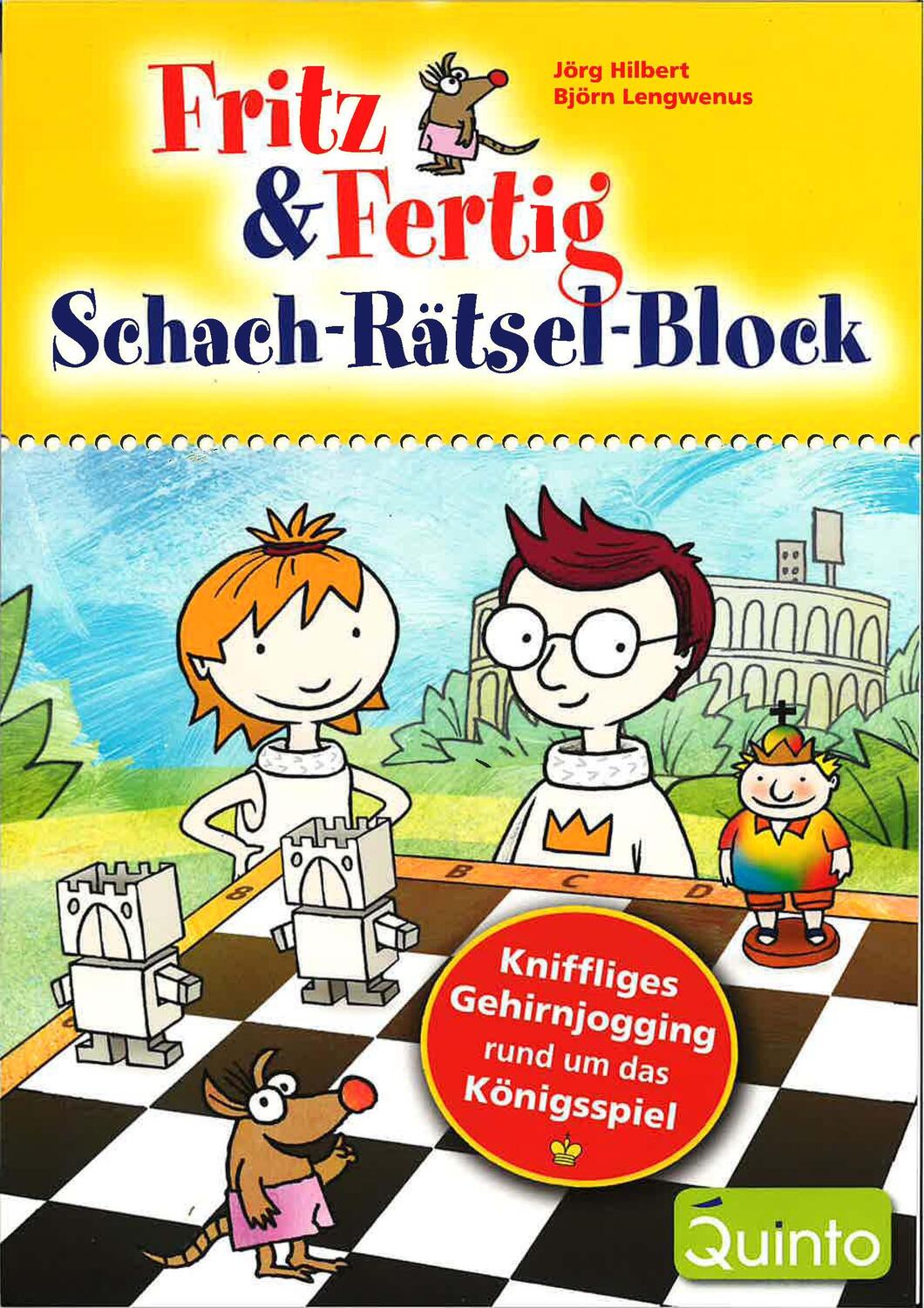Cover: 9783866819399 | Fritz&amp;Fertig Schach-Rätselblock | Björn Lengwenus (u. a.) | Buch