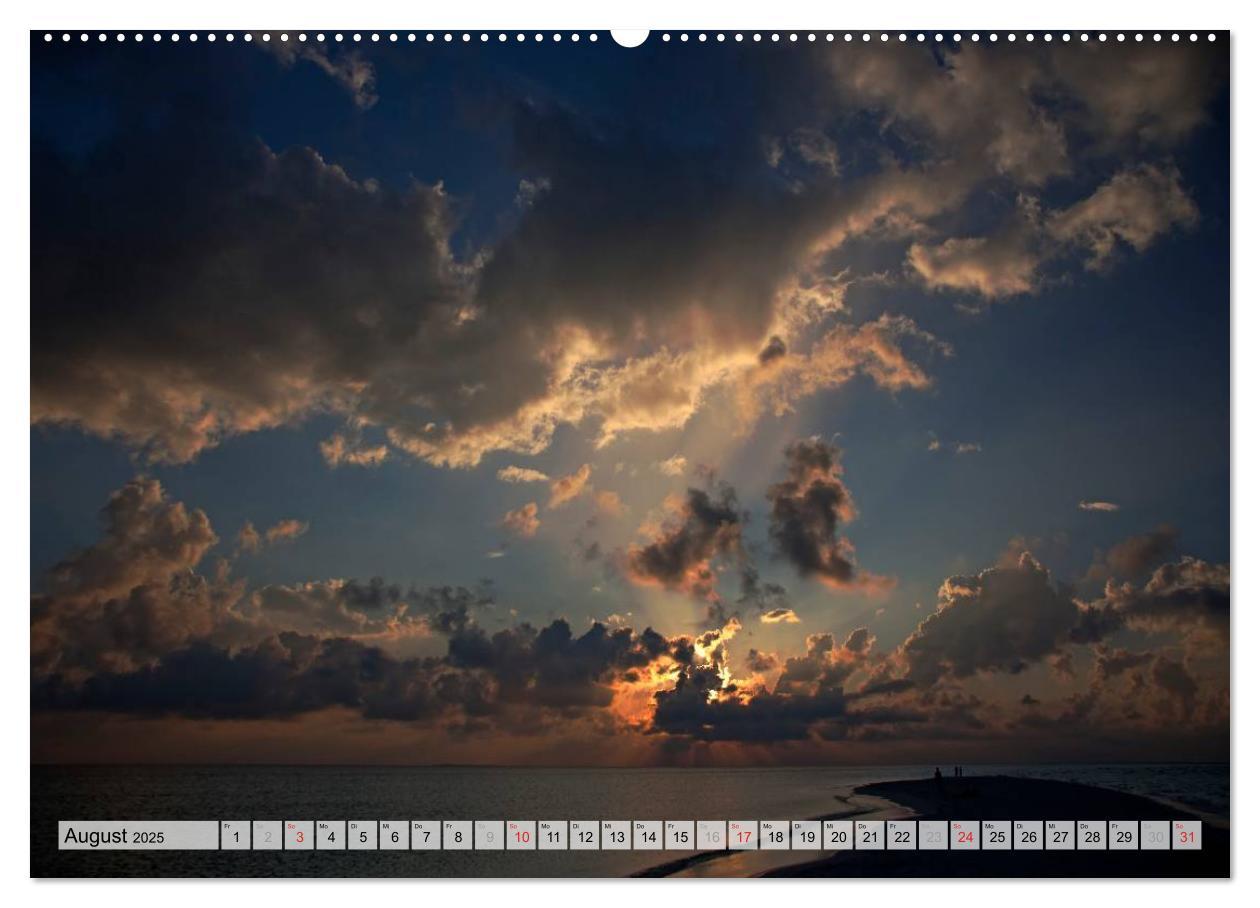 Bild: 9783435830015 | MALEDIVEN (Wandkalender 2025 DIN A2 quer), CALVENDO Monatskalender