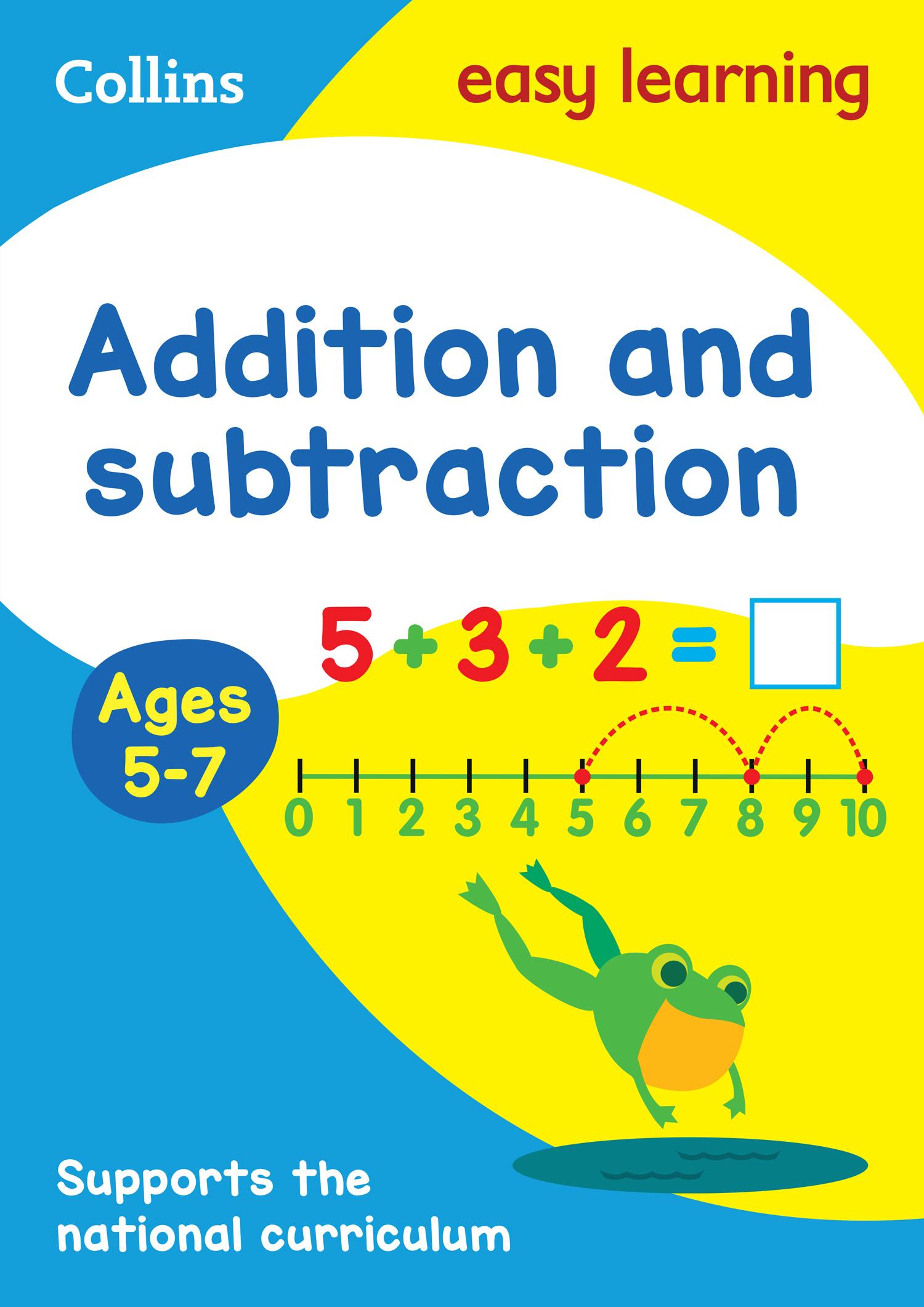 Cover: 9780008134280 | Collins Easy Learning Age 5-7 -- Addition and Subtraction Ages 5-7:...