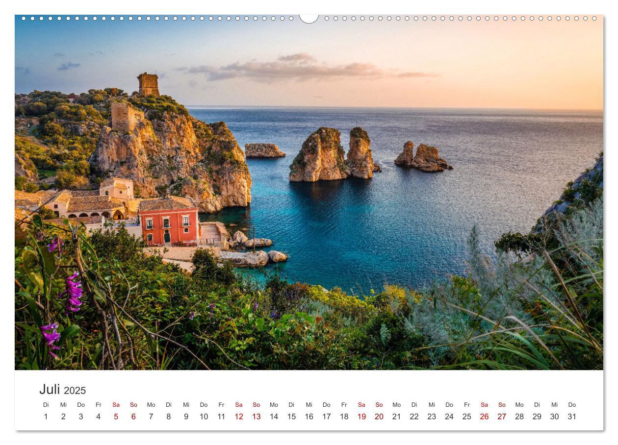 Bild: 9783435005383 | Italien - Romantische Städte und endlose Küsten. (Wandkalender 2025...