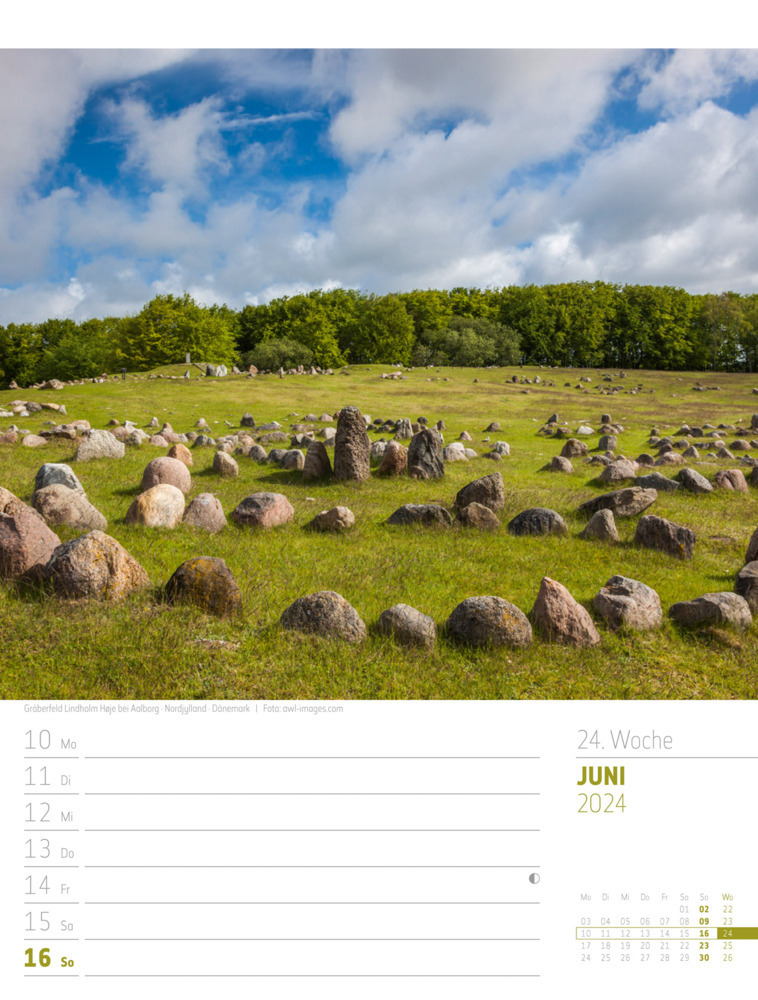 Bild: 9783838434100 | Europa neu entdeckt - Wochenplaner Kalender 2024 | Kunstverlag | 56 S.