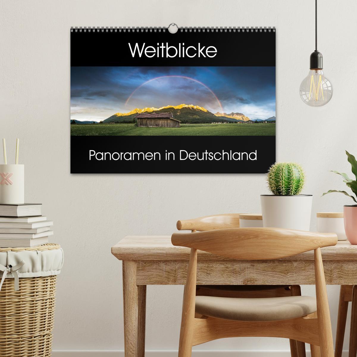 Bild: 9783435636648 | Weitblicke - Panoramen (Wandkalender 2025 DIN A3 quer), CALVENDO...