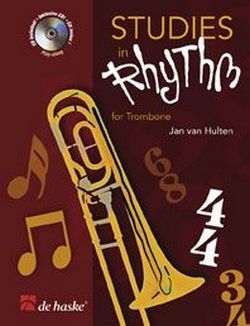 Cover: 9789043129305 | Studies in Rhythm | for Trombone | J.W.A. van Hulten | Buch + CD