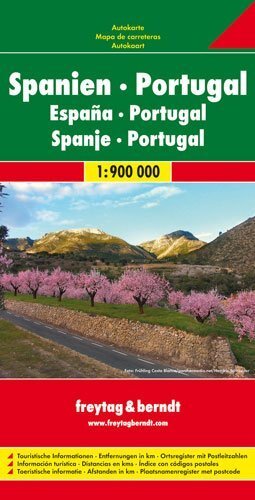 Cover: 9783707907506 | Freytag & Berndt Autokarte Spanien, Portugal. Espana, Portugal....