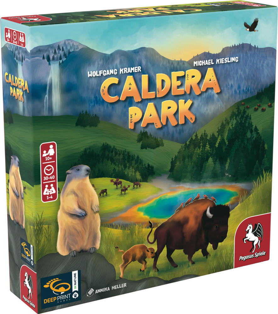 Cover: 4250231734588 | Caldera Park (Deep Print Games) (English Edition) | Spiel | 57808E