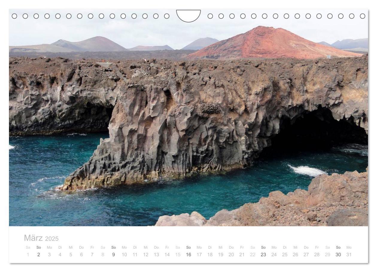 Bild: 9783435503902 | Die unwirkliche Welt von Lanzarote (Wandkalender 2025 DIN A4 quer),...