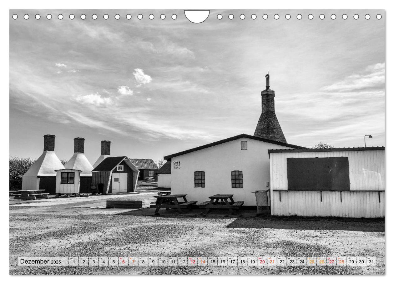 Bild: 9783435350018 | Bornholm black &amp; white (Wandkalender 2025 DIN A4 quer), CALVENDO...