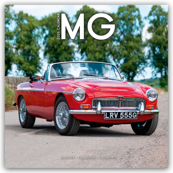 Cover: 9781804604762 | MG - MG Automobile 2025 - 16-Monatskalender | Avonside Publishing Ltd.