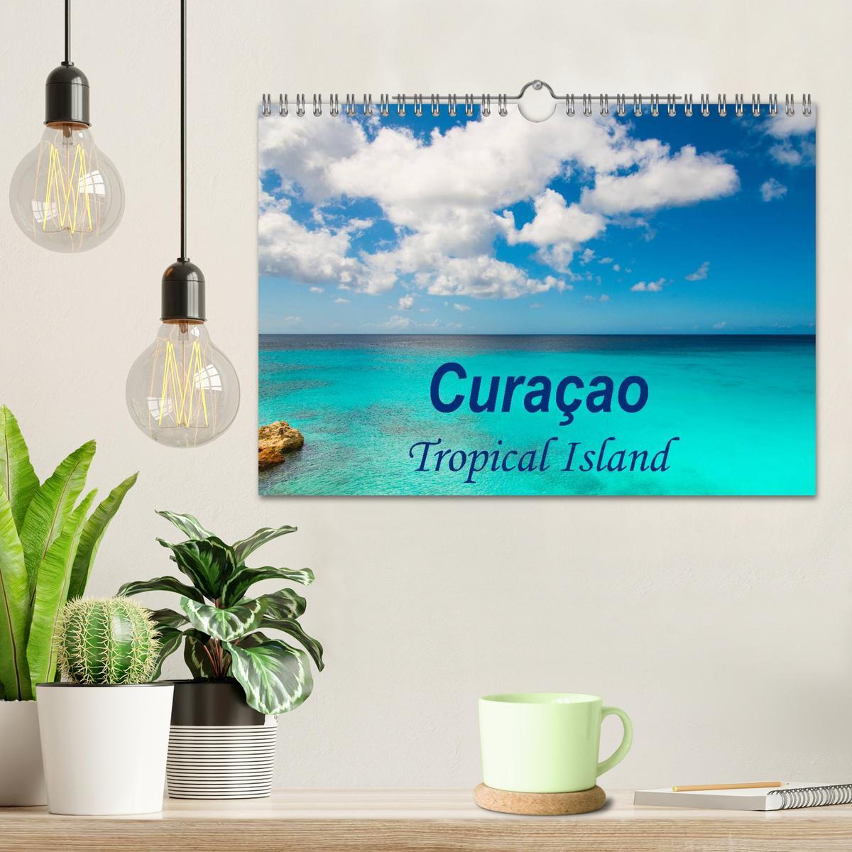 Bild: 9781325952625 | Curacao - Tropical Island (Wall Calendar 2025 DIN A4 landscape),...