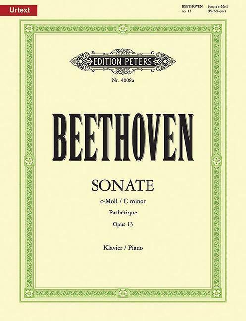 Cover: 9790014107321 | Piano Sonata No. 8 in C Minor Op. 13 Pathétique | Urtext, Sheet | Buch
