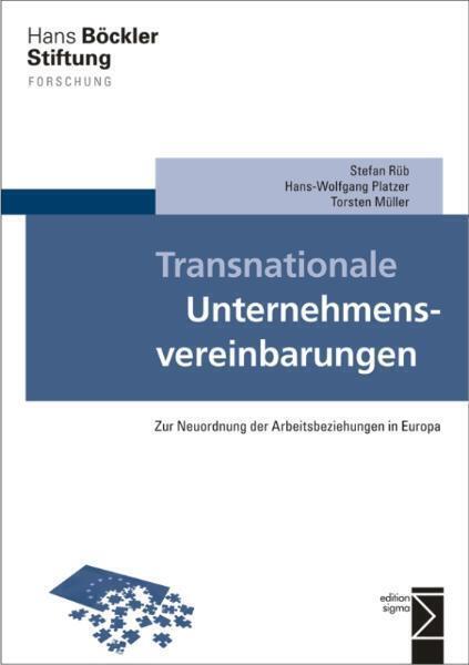 Cover: 9783836087346 | Transnationale Unternehmensvereinbarungen | Stefan Rüb (u. a.) | Buch