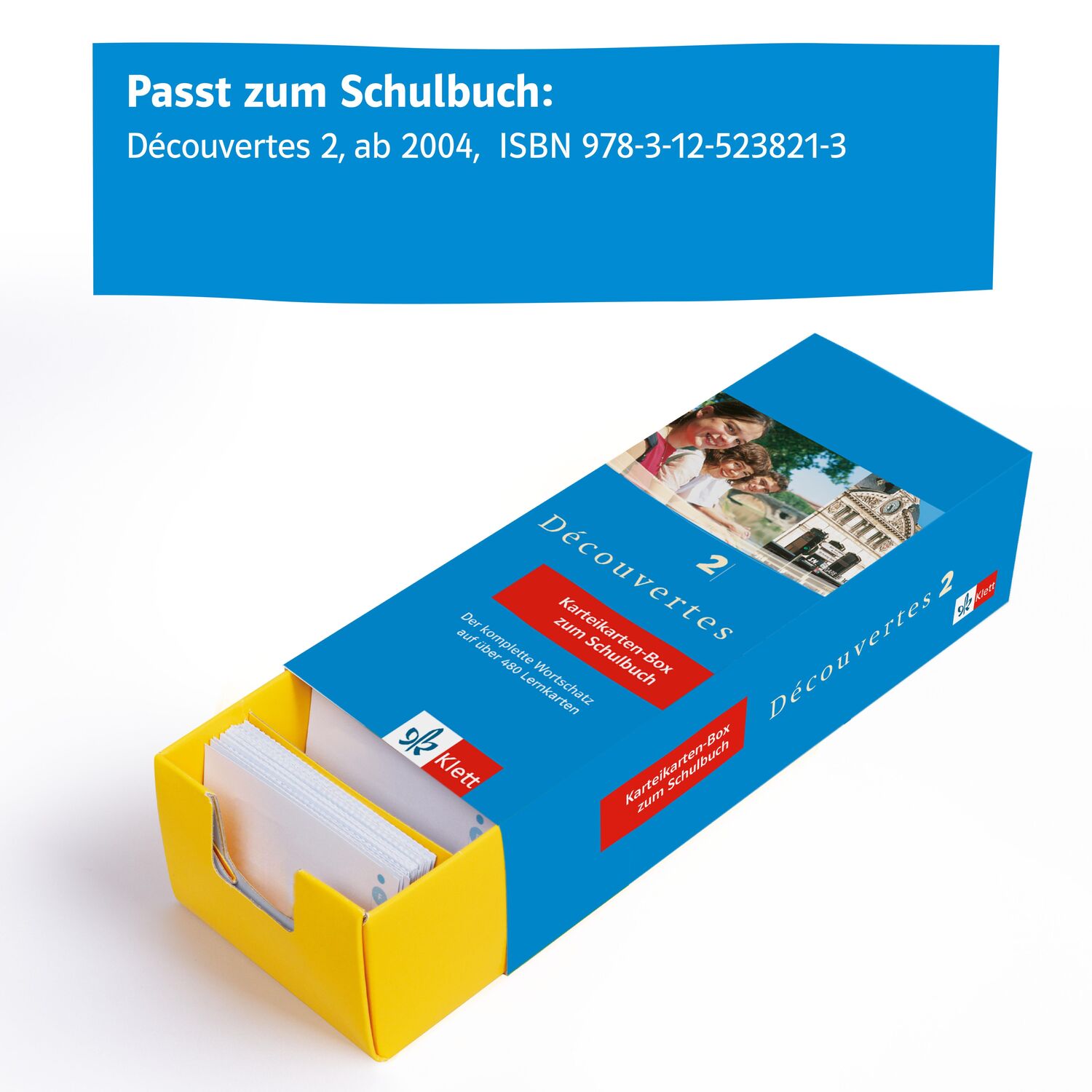Cover: 9783129240175 | Découvertes 2 - Vokabel-Lernbox zum Schülerbuch | Deutsch | 2011