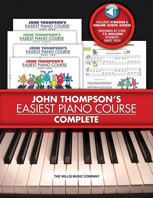 Cover: 884088310783 | John Thompson's Easiest Piano Course Complete - Boxed Set...