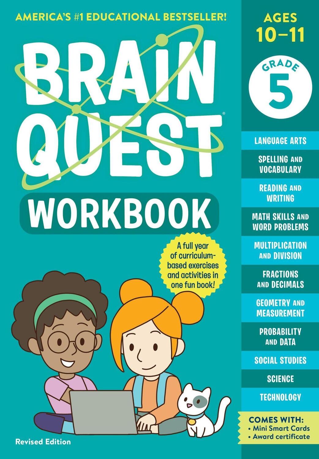Cover: 9781523517398 | Brain Quest Workbook: 5th Grade | Workman Publishing | Taschenbuch