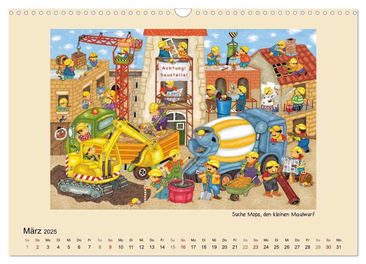 Bild: 9783435835188 | Wimmelbilder (Wandkalender 2025 DIN A3 quer), CALVENDO Monatskalender