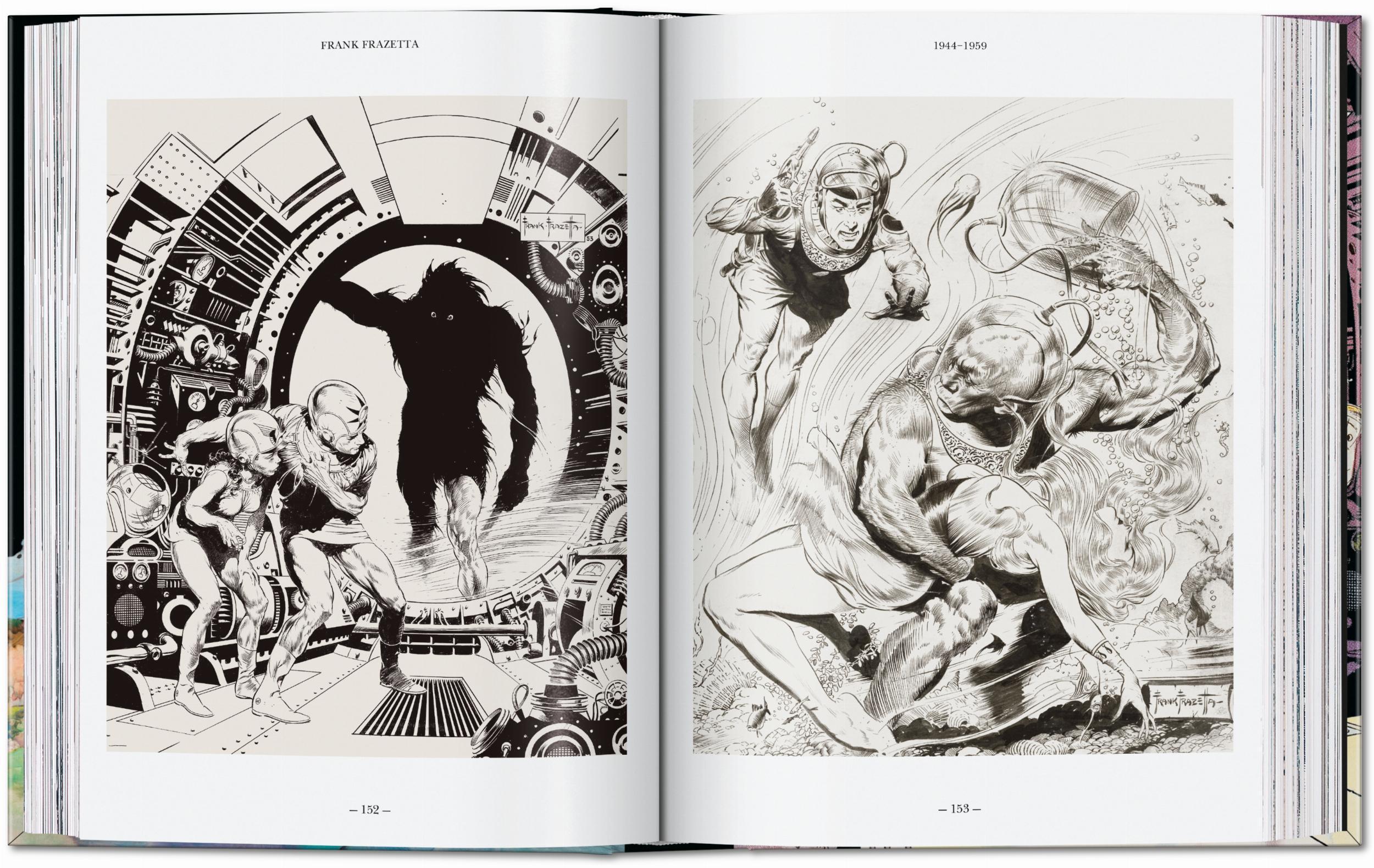 Bild: 9783836597951 | The Fantastic Worlds of Frank Frazetta. 45th Ed. | Dan Nadel (u. a.)