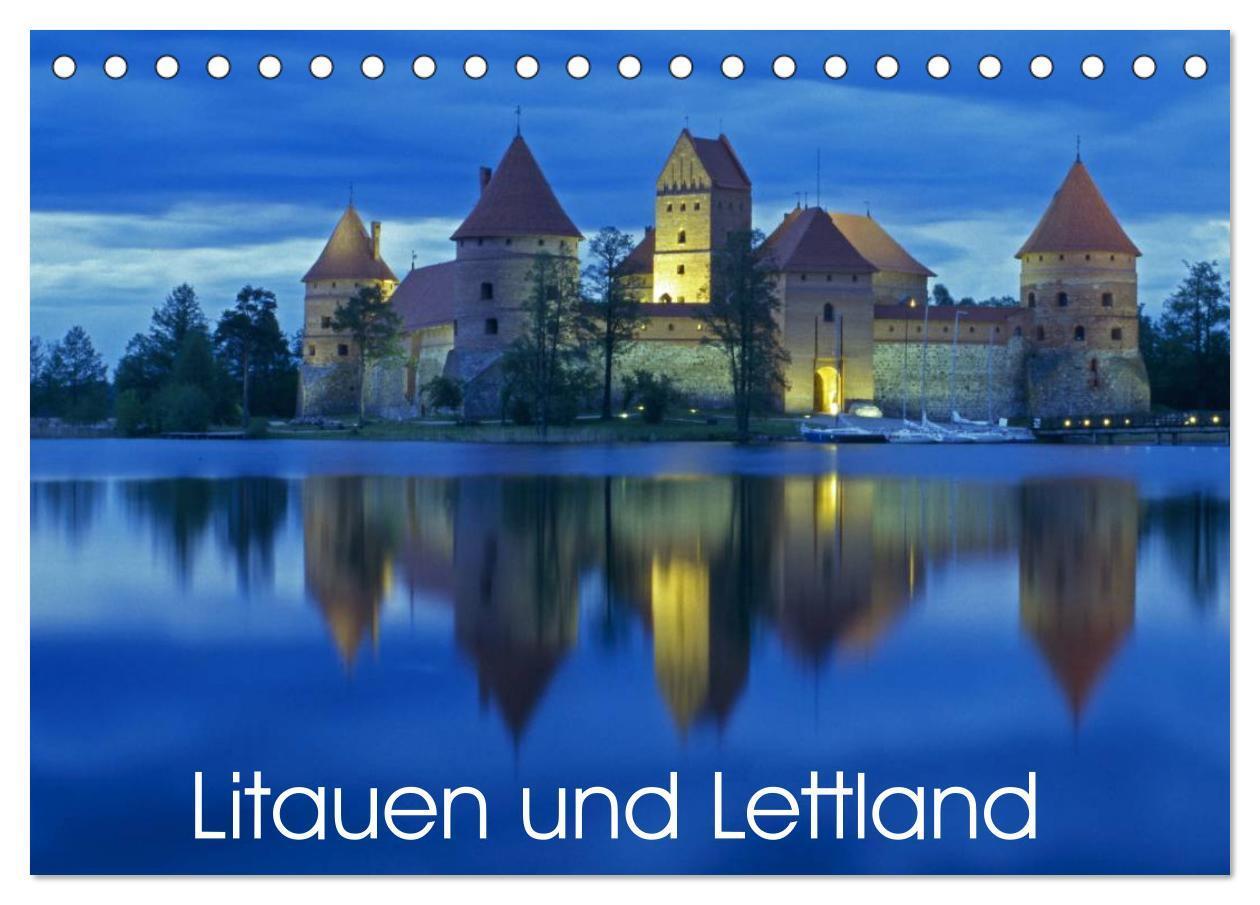 Cover: 9783435642113 | Litauen und Lettland (Tischkalender 2025 DIN A5 quer), CALVENDO...