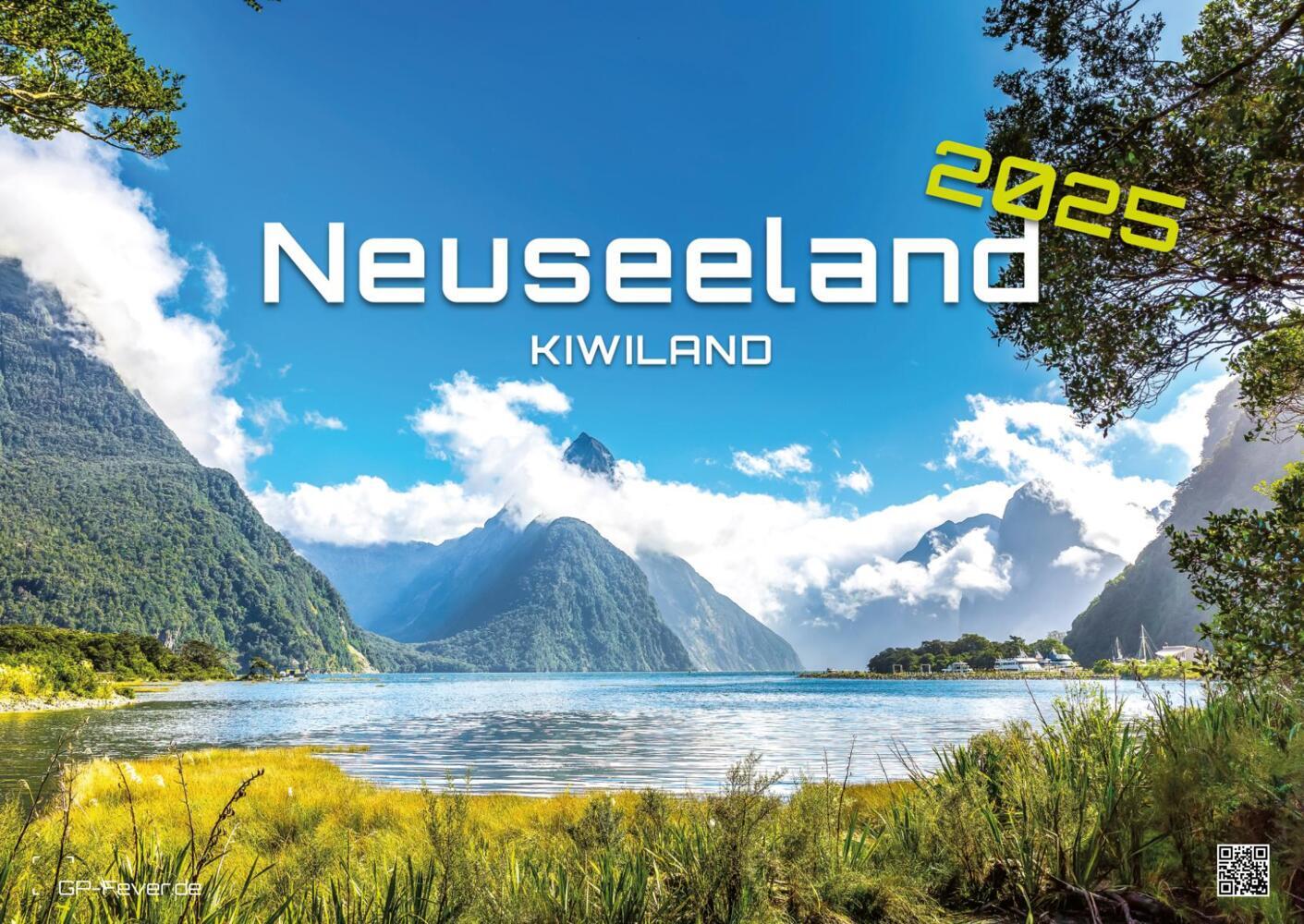 Cover: 9783986734176 | Neuseeland - Das Land der langen weißen Wolke - 2025 - Kalender DIN A2