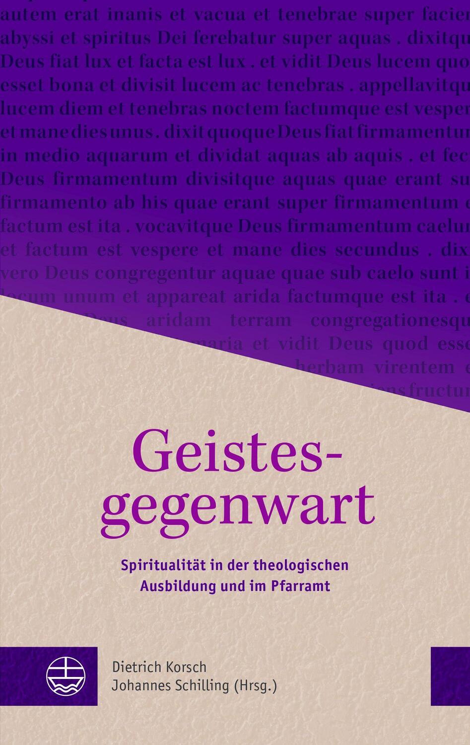 Cover: 9783374070978 | Geistesgegenwart | Dietrich Korsch (u. a.) | Taschenbuch | Deutsch