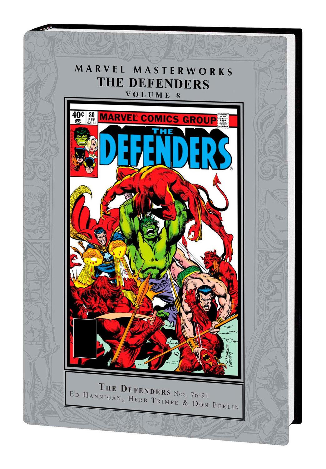 Cover: 9781302933302 | Marvel Masterworks: The Defenders Vol. 8 | Ed Hannigan (u. a.) | Buch
