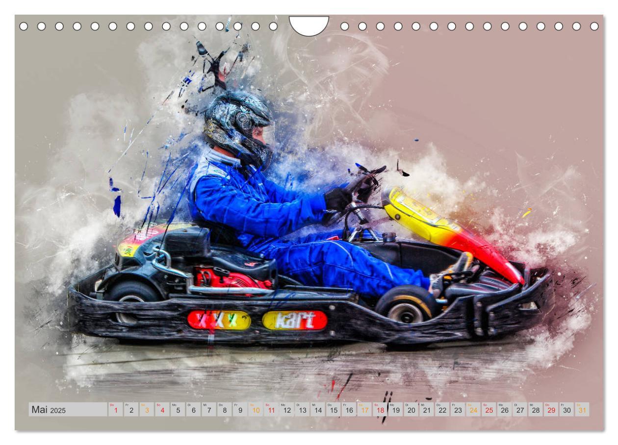 Bild: 9783435387717 | GoKart - extrem cool (Wandkalender 2025 DIN A4 quer), CALVENDO...