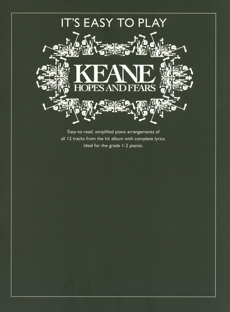 Cover: 9780711938922 | It's Easy To Play Keane: Hopes And Fears | It's Easy To Play