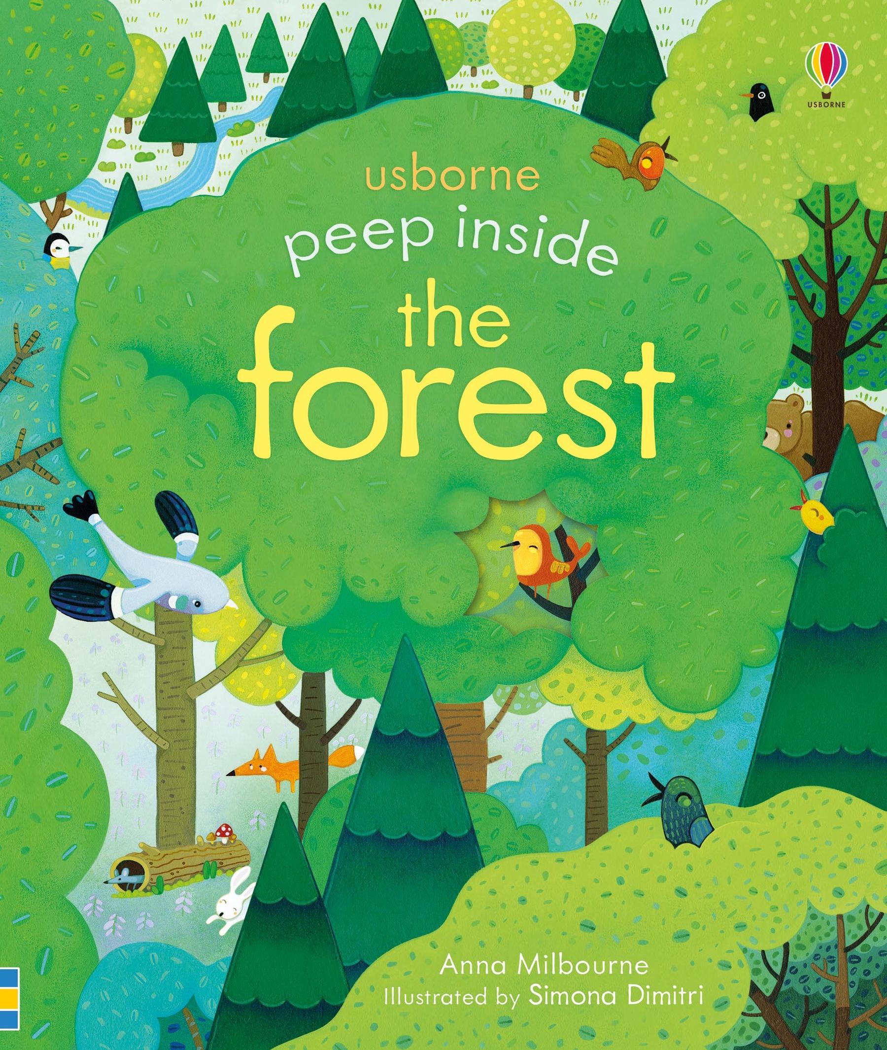 Cover: 9781474950817 | Peep Inside a Forest | Anna Milbourne | Buch | Papp-Bilderbuch | 2019