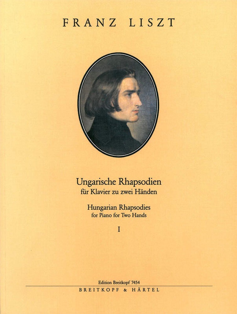 Cover: 9790004174012 | Hungarian Rhapsodies Volume 1 | (Raabe, P., Bartok, B., Kellerman, B.)