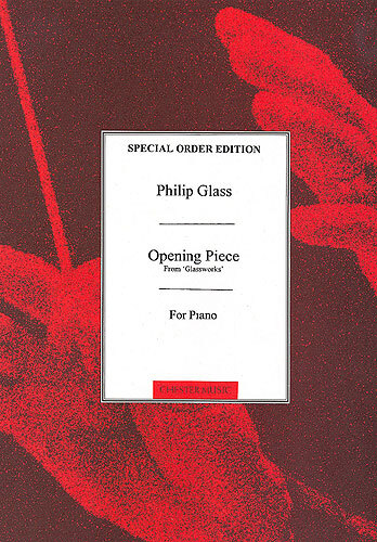 Cover: 5020679548363 | Opening Piece From Glassworks | Philip Glass | Buch