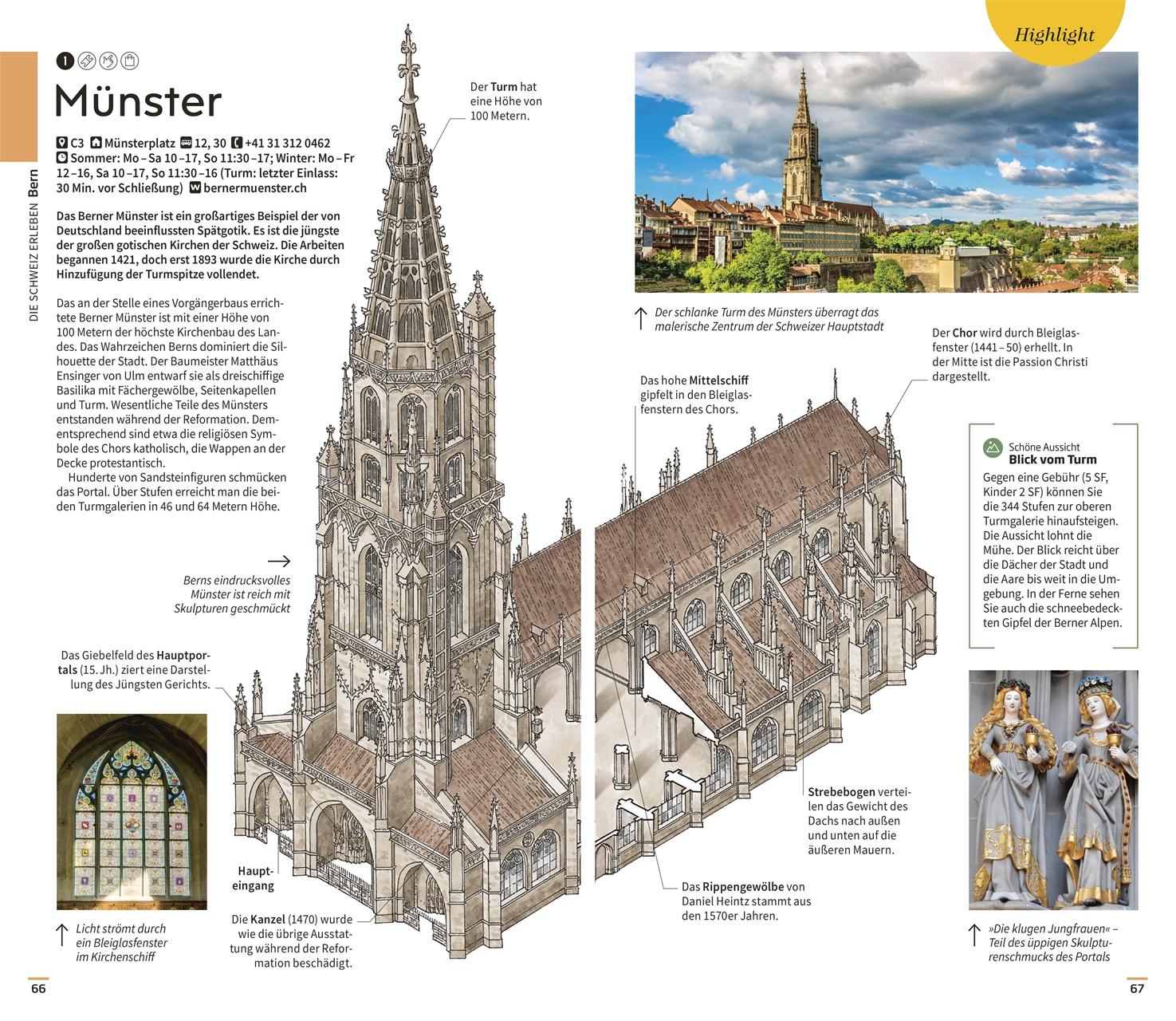 Bild: 9783734208393 | Vis-à-Vis Reiseführer Schweiz | Mit detailreichen 3-D-Illustrationen