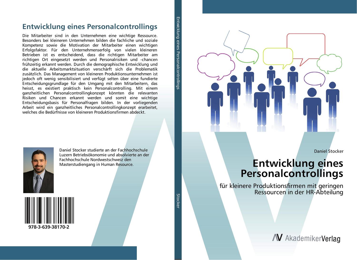 Cover: 9783639381702 | Entwicklung eines Personalcontrollings | Daniel Stocker | Taschenbuch
