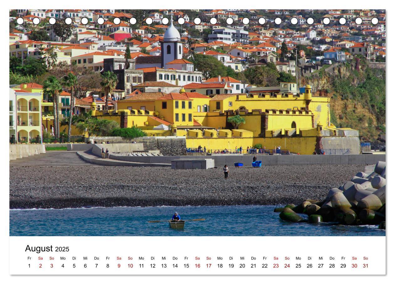 Bild: 9783435446728 | Funchal - Die Hauptstadt von Madeira (Tischkalender 2025 DIN A5...