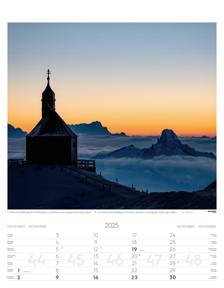 Bild: 9788868397418 | Alpen Kalender 2025 | Alpi - Alps | Athesia-Tappeiner Verlag | 14 S.